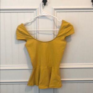 Moving sale! XS Bebe peplum top